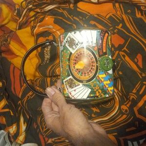 Nwot Metal casino clutch